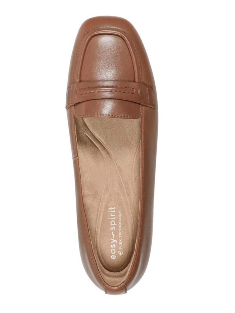 Easy Spirit Nadira Brown Leather Flats Women’s Size 10 M NWB - Picture 4 of 6